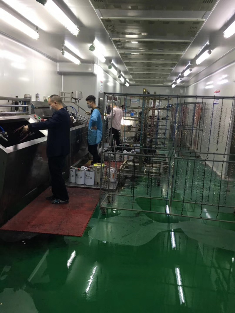 Metal and titanium glasses painting area